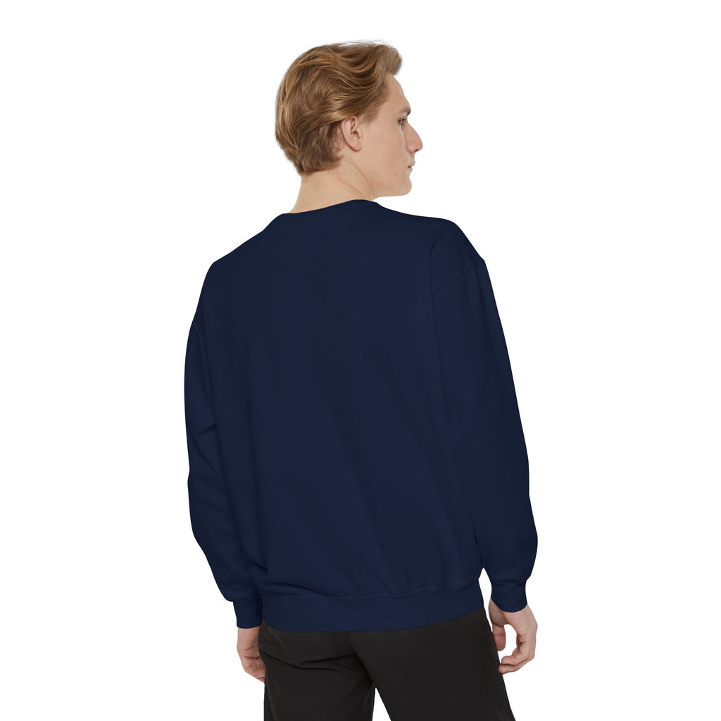 Alex Black Seraphim Division Sweatshirt — Winged Rose Emblem Crewneck