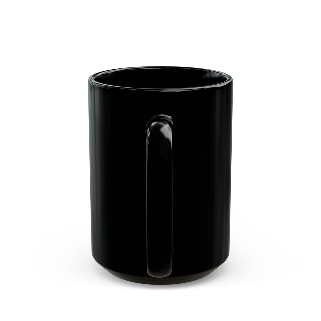 The Beast at Midnight Black Mug — Gothic Rose Coffee Cup