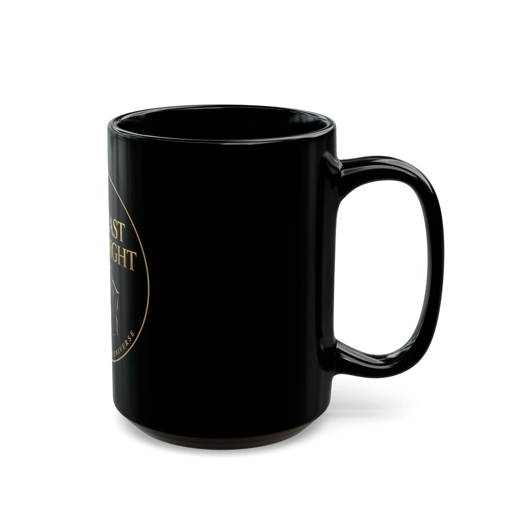 The Beast at Midnight Black Mug — Gothic Rose Coffee Cup