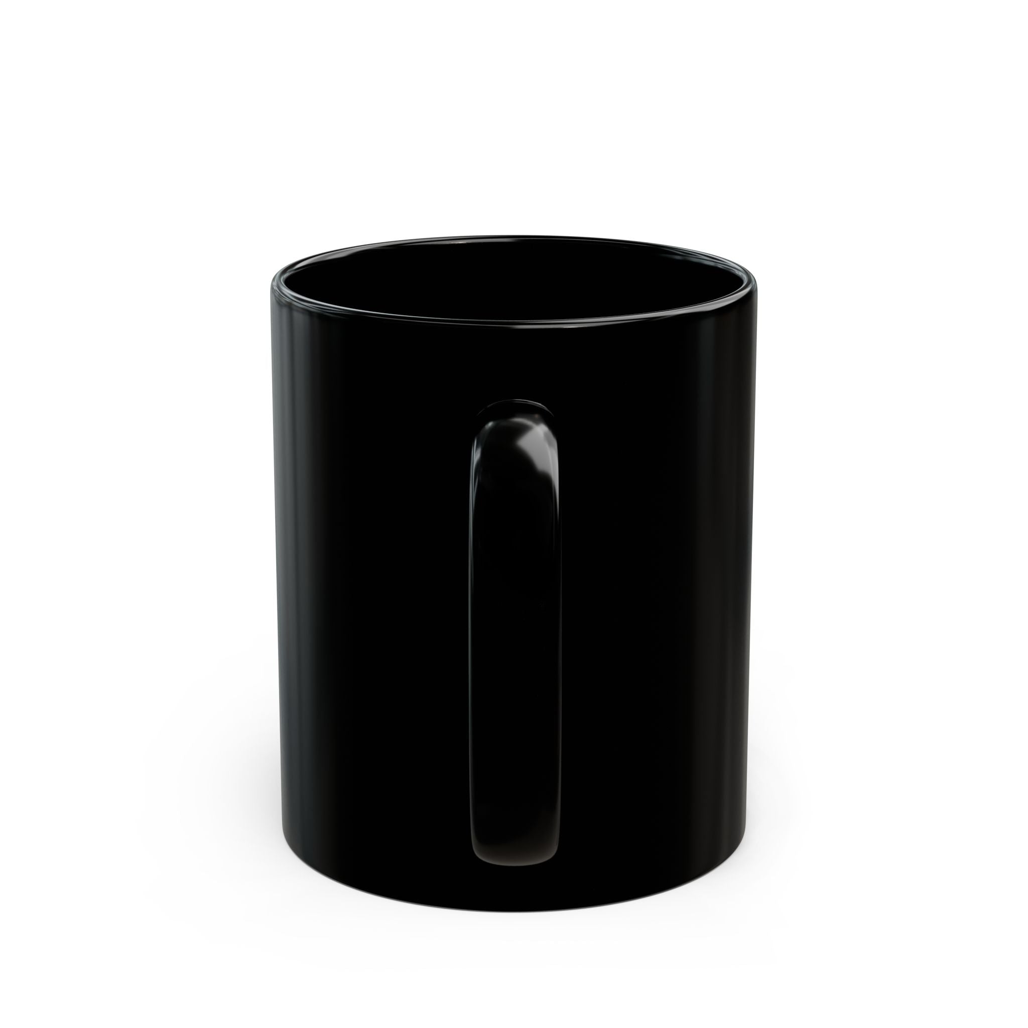 The Beast at Midnight Black Mug — Gothic Rose Coffee Cup
