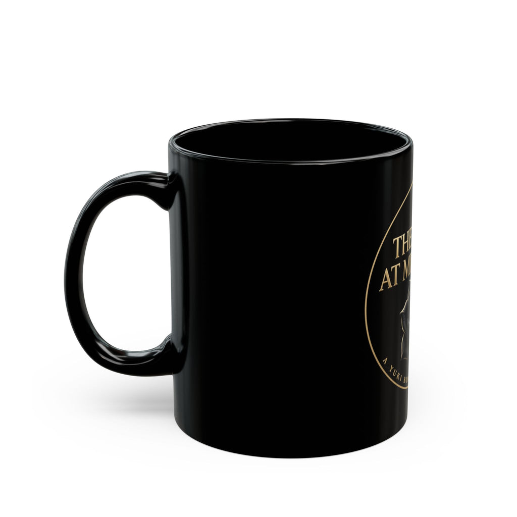 The Beast at Midnight Black Mug — Gothic Rose Coffee Cup