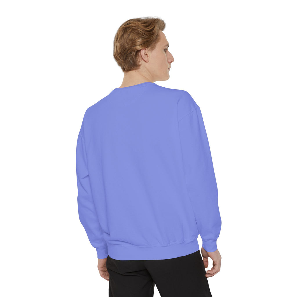 Alex Black Seraphim Division Sweatshirt — Winged Rose Emblem Crewneck