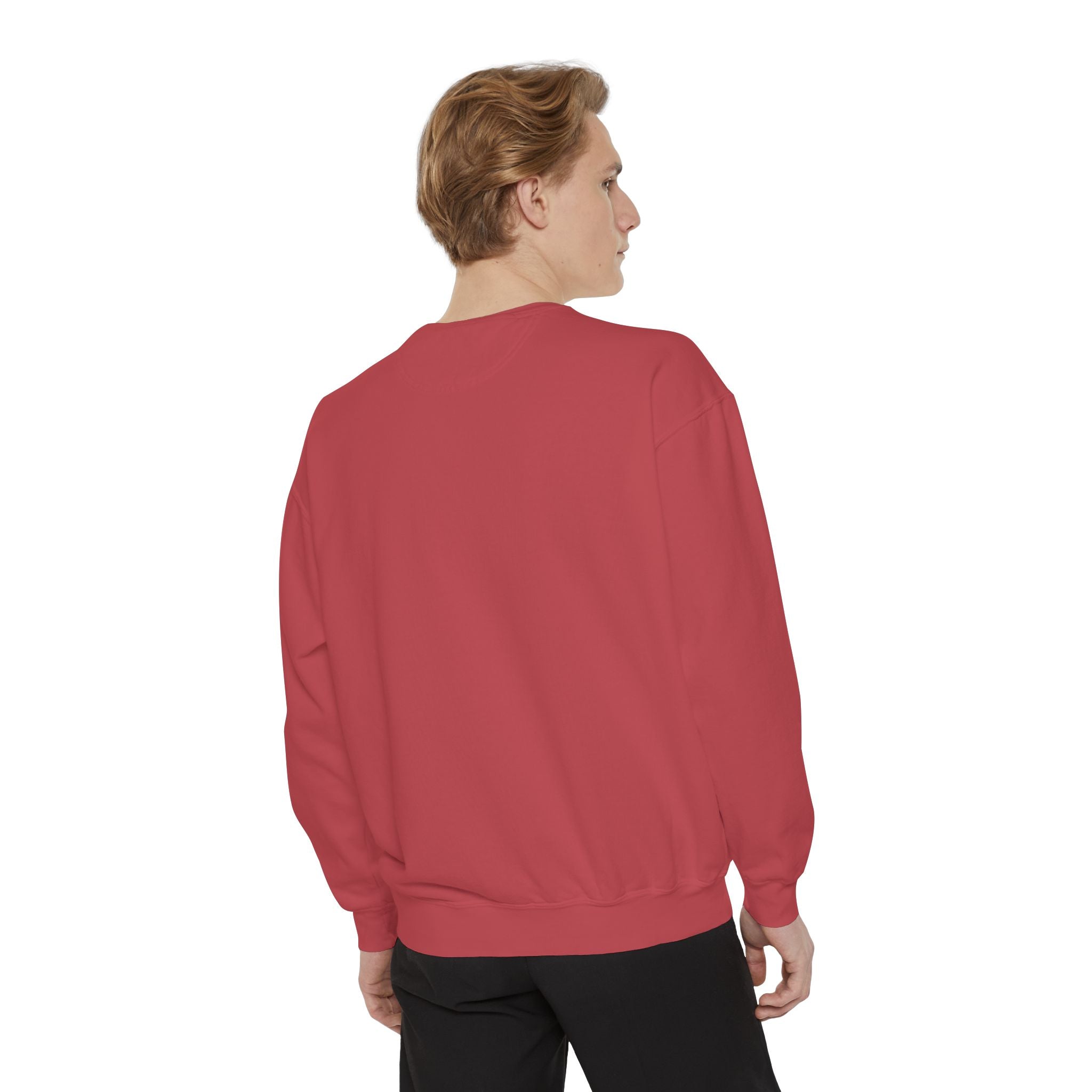 Alex Black Seraphim Division Sweatshirt — Winged Rose Emblem Crewneck