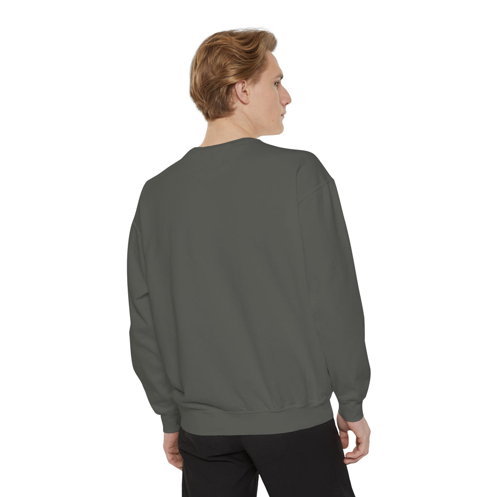 Alex Black Seraphim Division Sweatshirt — Winged Rose Emblem Crewneck