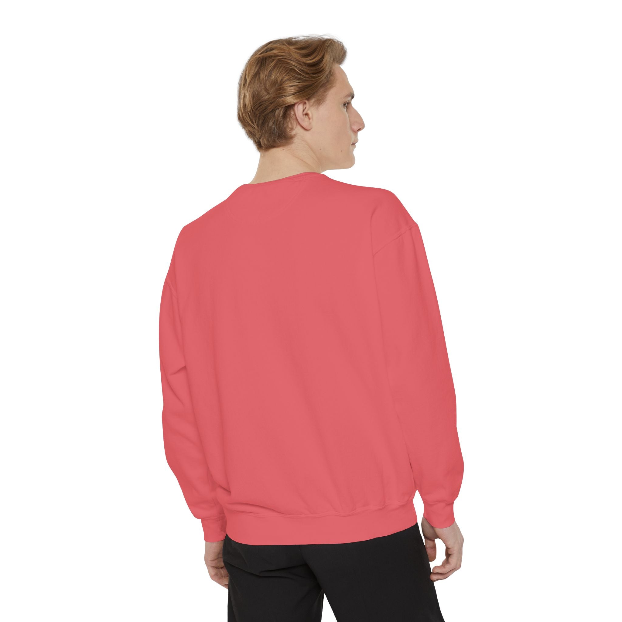 Alex Black Seraphim Division Sweatshirt — Winged Rose Emblem Crewneck