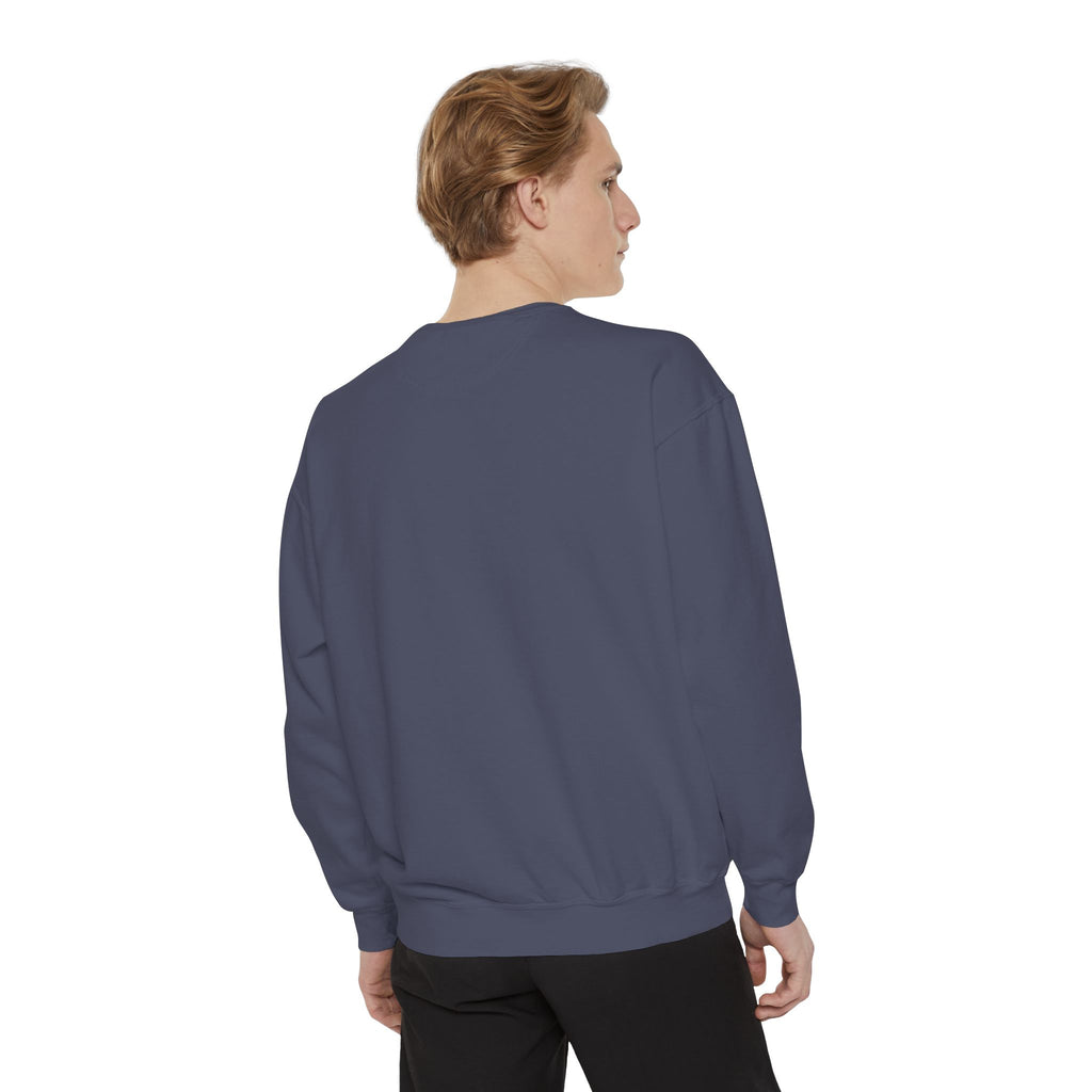 Alex Black Seraphim Division Sweatshirt — Winged Rose Emblem Crewneck