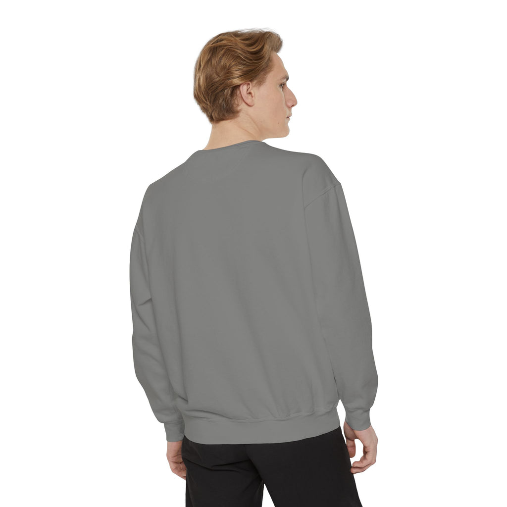 Alex Black Seraphim Division Sweatshirt — Winged Rose Emblem Crewneck